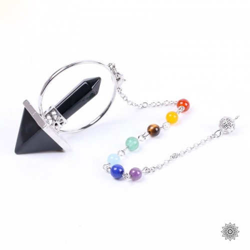 pendule-obsidien-obsidienne-karma-chakras-sept-yoga-protection-pierre-perles